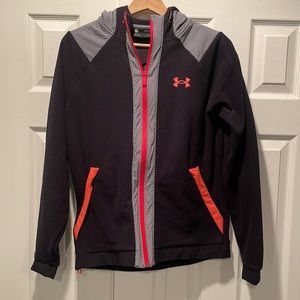 UA RUSH Fleece Full-Zip Hoodie and pants